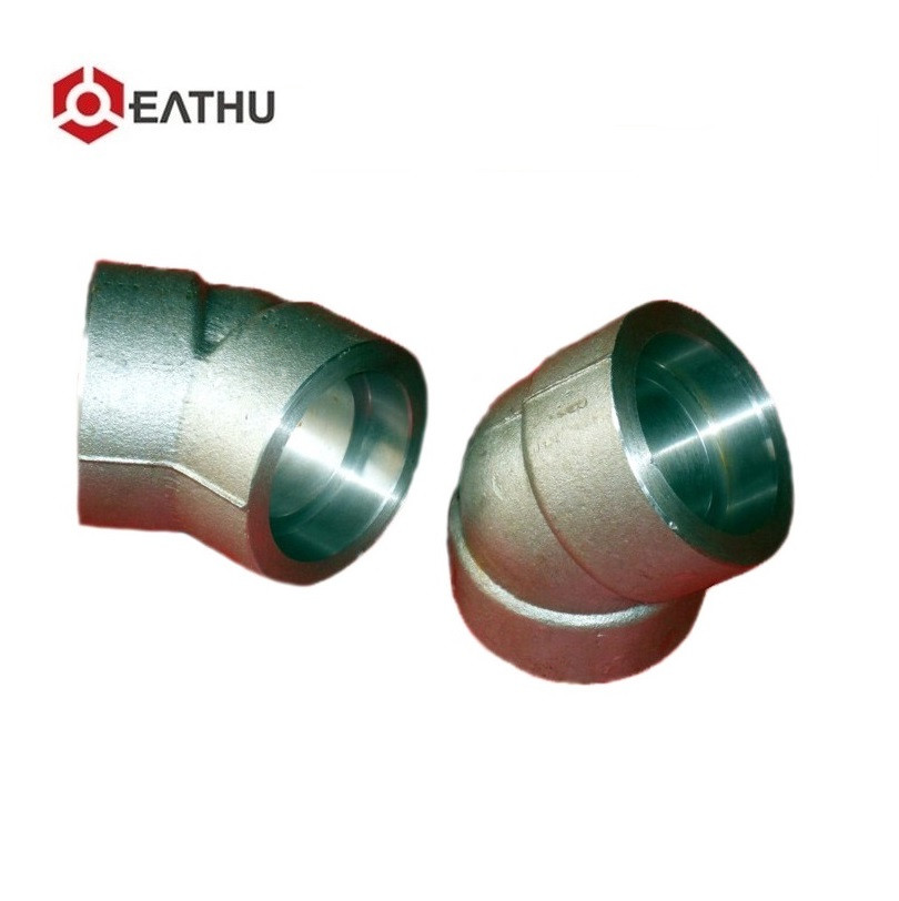 HIGH PRESSURE FORGED STEEL PIPE FITTINGS ELBOW 1 1/2 sch80 seamless carbon steel elbow